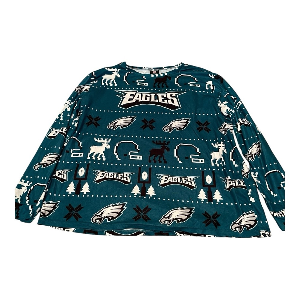 🎉Host Pick🎉 NFL Apparel Teal and White Sweater-super soft! - Picture 2 of 6